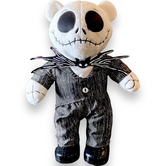Build A Bear Jack Skellington Halloween Nightmare Before Christmas Clothes SOUND - Picture 1 of 16